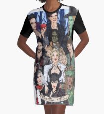 Once Upon A Villain Graphic T-Shirt Dress