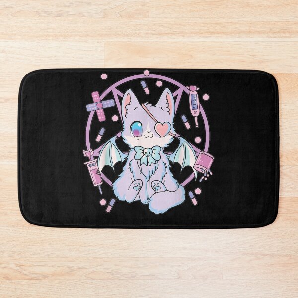 Item preview, Pastel Goth Kawaii Yami Cat designed and sold by ArianaTagli.