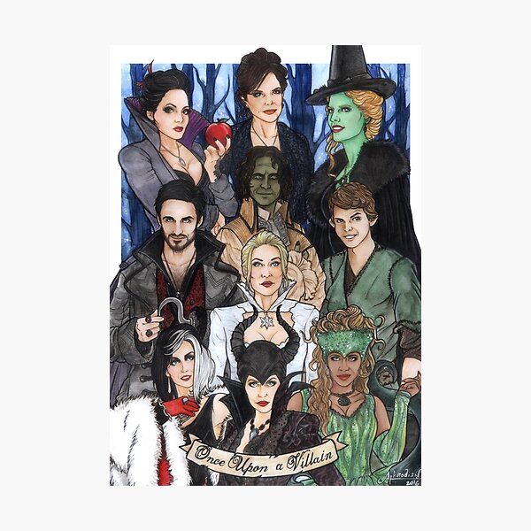 Once Upon A Villain Photographic Print