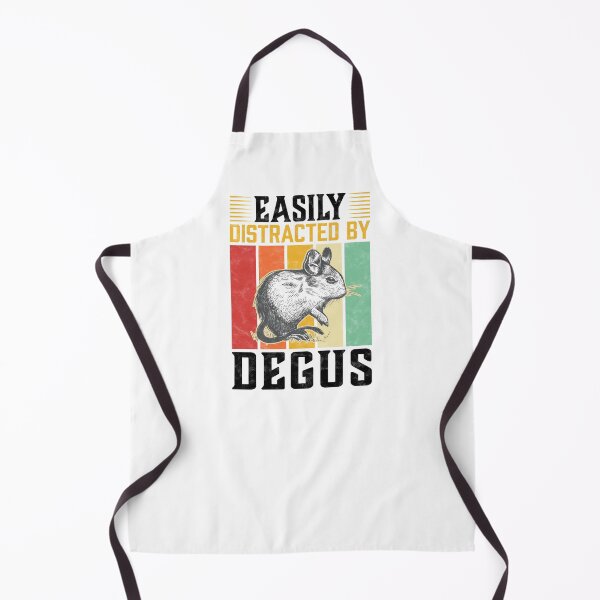 Item preview, Easily distracted by degu rodent owner saying designed and sold by madgrfx.