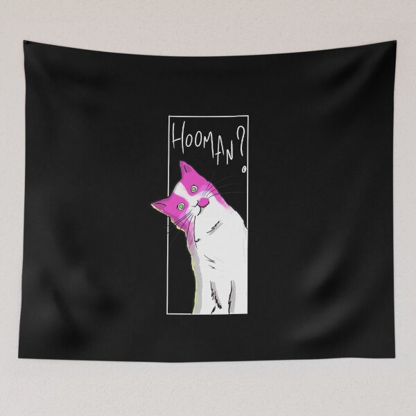 Item preview, Hooman? Cute Pink Cat designed and sold by OooiChris.