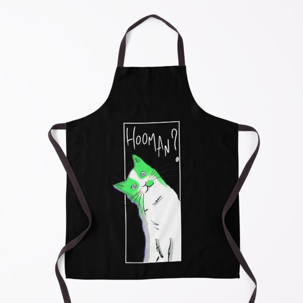 Item preview, Hooman? Cute Green Cat designed and sold by OooiChris.