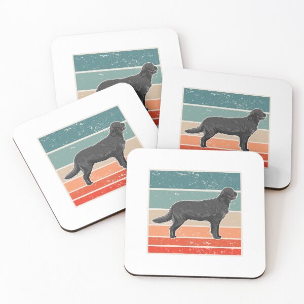 Item preview, Flat Coated Retriever Graphic Retriever Owner Gift designed and sold by madgrfx.