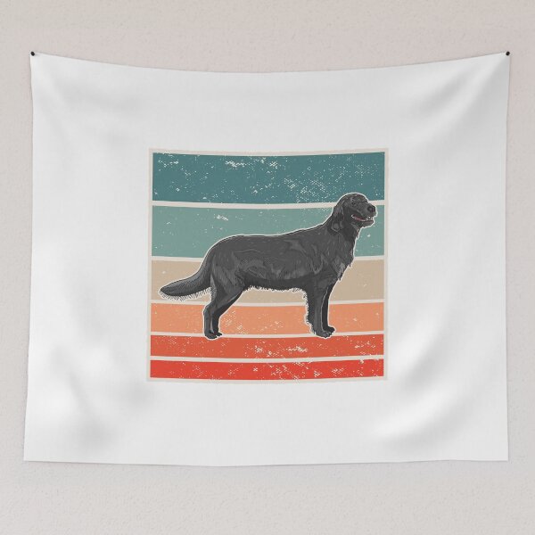 Item preview, Flat Coated Retriever Graphic Retriever Owner Gift designed and sold by madgrfx.