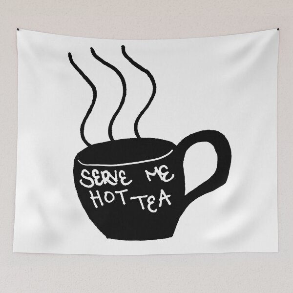 Item preview, hot tea designed and sold by BigGayWhalen.