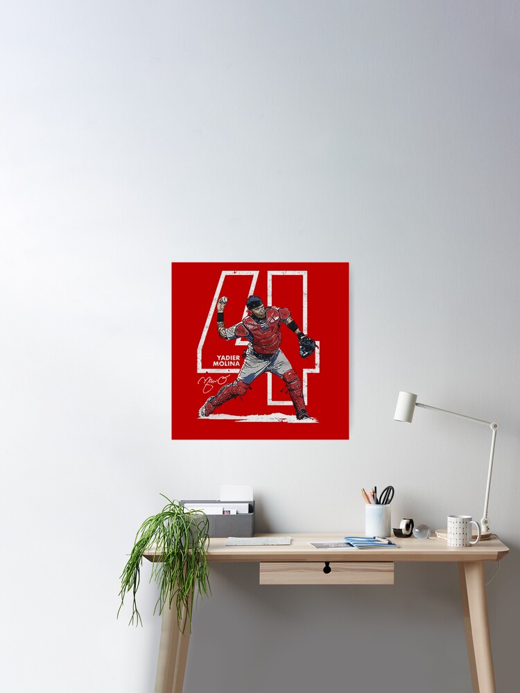  Yadier Molina Baseball Poster6 Art Poster for The Bedroom  Living Room Office And Other Environment Unframe:20x30inch(50x75cm):  Posters & Prints
