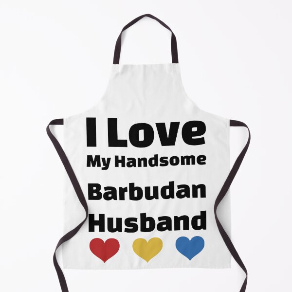 Item preview, I Love My Handsome Barbudan Husband - Barbuda Husband designed and sold by DiceNLDesigns.