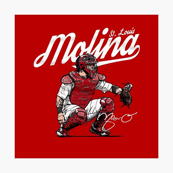 Yadier Molina Photographic Print for Sale by devinobrien