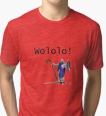 Wololo - Age of Empires II Tri-blend T-Shirt