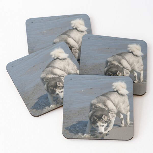 Item preview, Husky Leeloo at the Beach designed and sold by Angelika Kjeller.