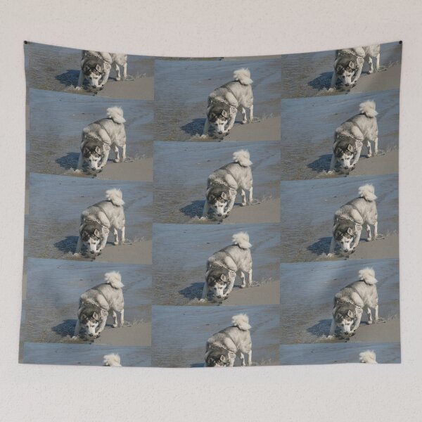 Item preview, Husky Leeloo at the Beach designed and sold by Angelika Kjeller.