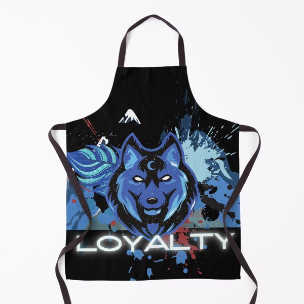 Item preview, Mystic Blue Wolf in the Mountains Loyalty designed and sold by indigofox-x.