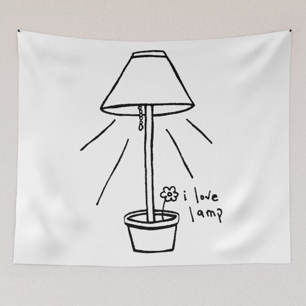 Item preview, lamp designed and sold by BigGayWhalen.