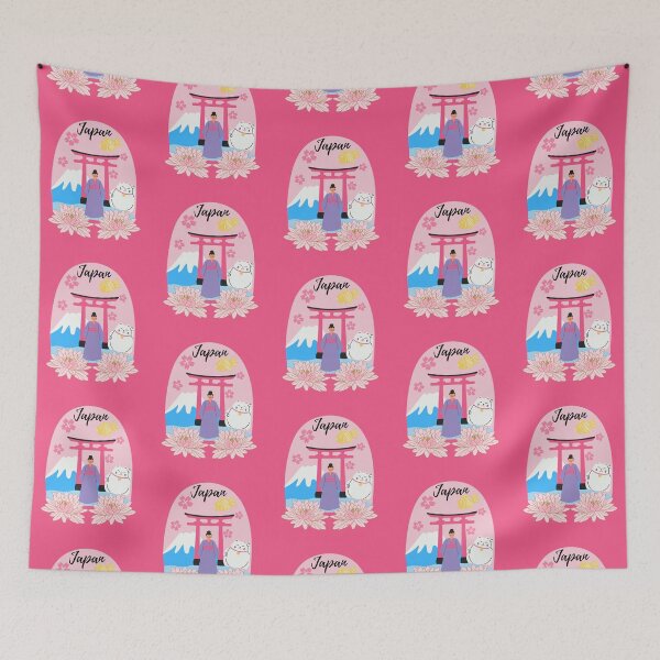Item preview, I love Japan - Kawaii Japanese collage designed and sold by My-Queens-Store.