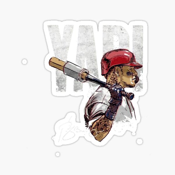 Yadier Molina -- Yadi Sticker for Sale by CCTBE