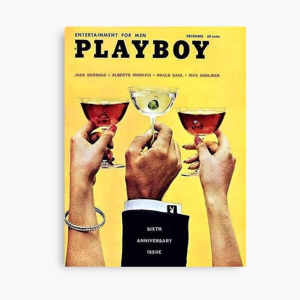 The 12 Best Playboy Covers Canvas Print