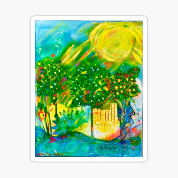Summer in the Park Sticker
