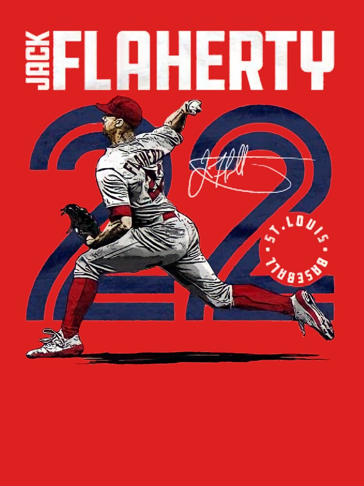 Jack Flaherty Shirt, St. Louis Baseball Men's Cotton T-Shirt