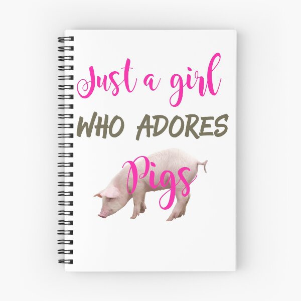 Item preview, Just a Girl who Adores Pigs - Loves Pigs designed and sold by lakecreekwear.