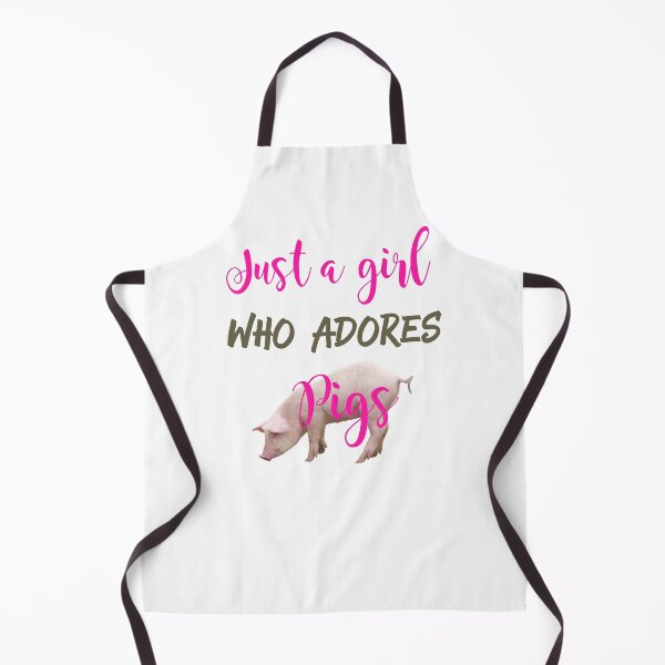 Item preview, Just a Girl who Adores Pigs - Loves Pigs designed and sold by lakecreekwear.