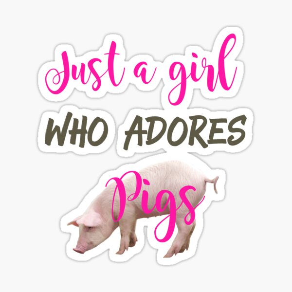 Pig Walking Sticker for Sale by Reethes