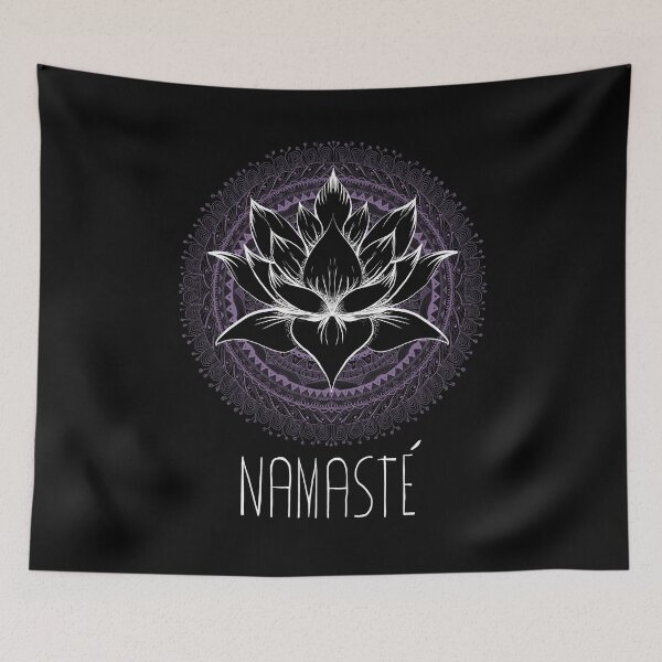 Item preview, Namasté loto mandala designed and sold by MonaDesigns.