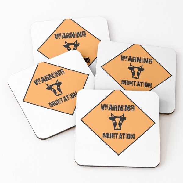 Item preview, Warning Muhtation designed and sold by Wildchagapicker.