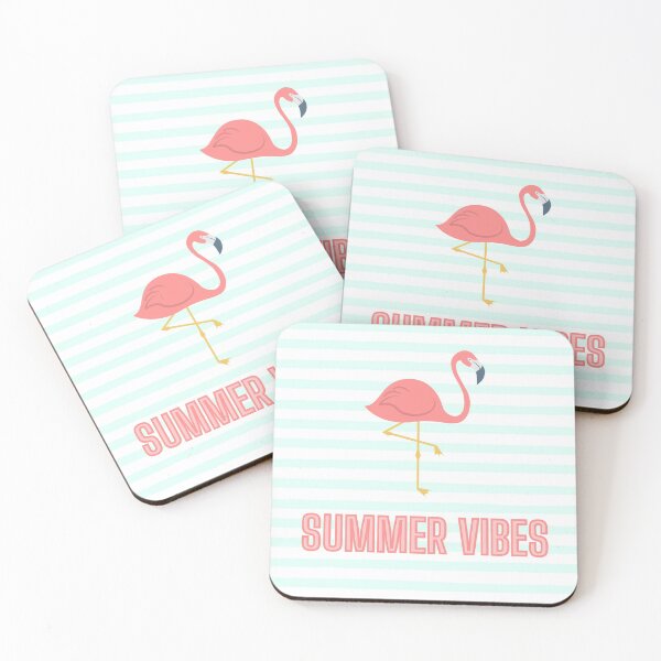 Artikelvorschau, Summer Vibes Pink Flamingo entworfen und verkauft von kubrangle.