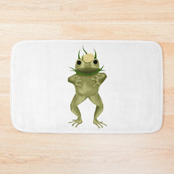 Item preview, Frog with flowers designed and sold by St1ck2U.