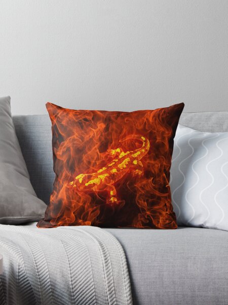 Vista previa del artículo con la obra «Salamandra de fuego», diseñado y vendido por Vatroslav.