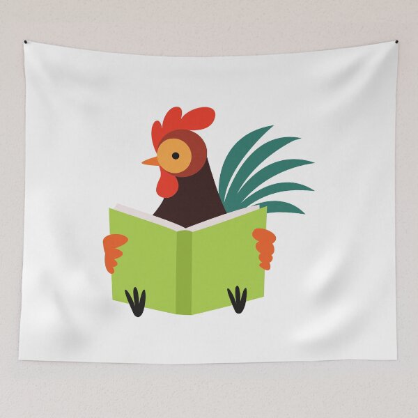Item preview, Funny Reading Eggs themed design for book lovers designed and sold by PeaceyArt.