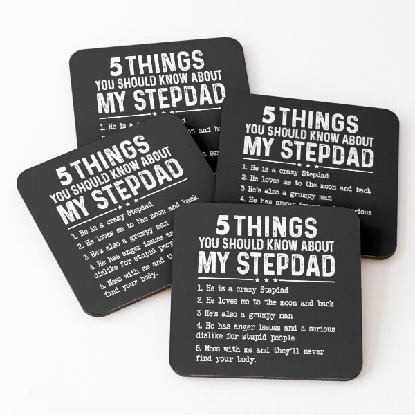 Item preview, 5 Things You Should Know About My Stepdad Father's Day designed and sold by lonaarts8.