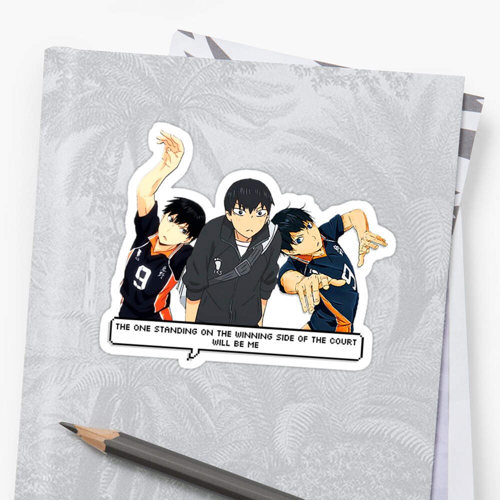 Kageyama Tobio Sticker By Arielhope Redbubble 1029