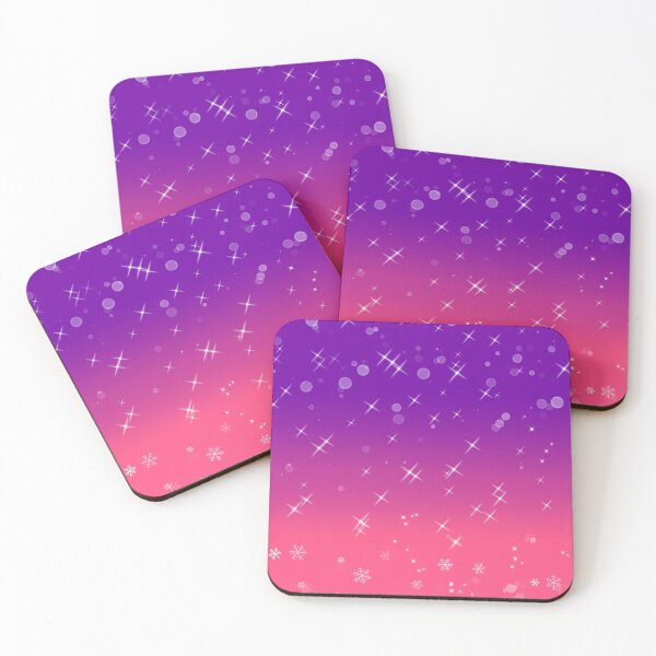 Item preview, Pink/Purple dipdye sparkles designed and sold by LunaAngelRose.