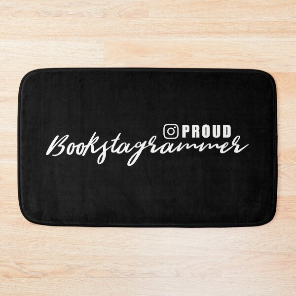 Item preview, Proud Bookstagrammer | White Writing designed and sold by BookishWoo.