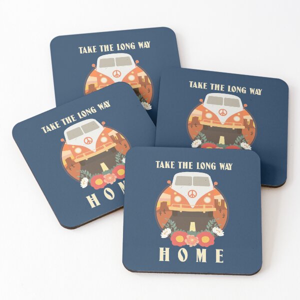 Item preview, Take the long way home - Retro Travellers Inspirational Gift designed and sold by mayamay0.