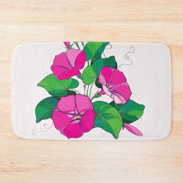 Item preview, Pink morning glory designed and sold by Floralsharry.