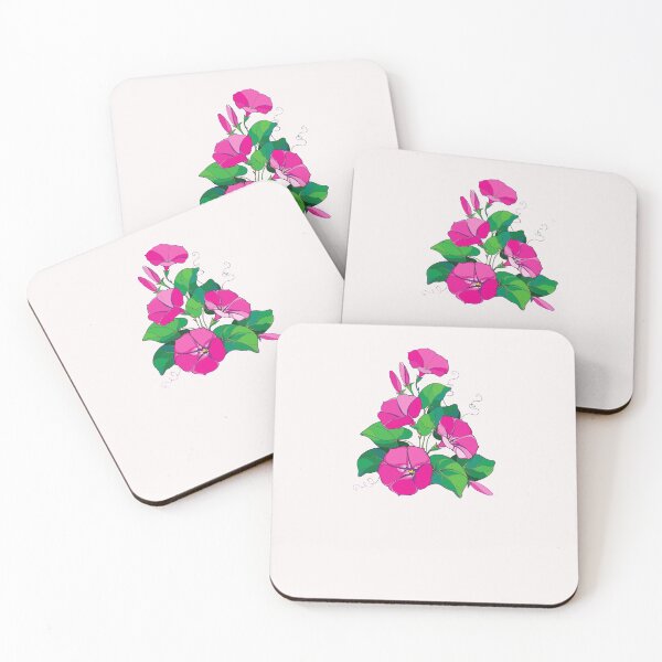 Item preview, Pink morning glory designed and sold by Floralsharry.