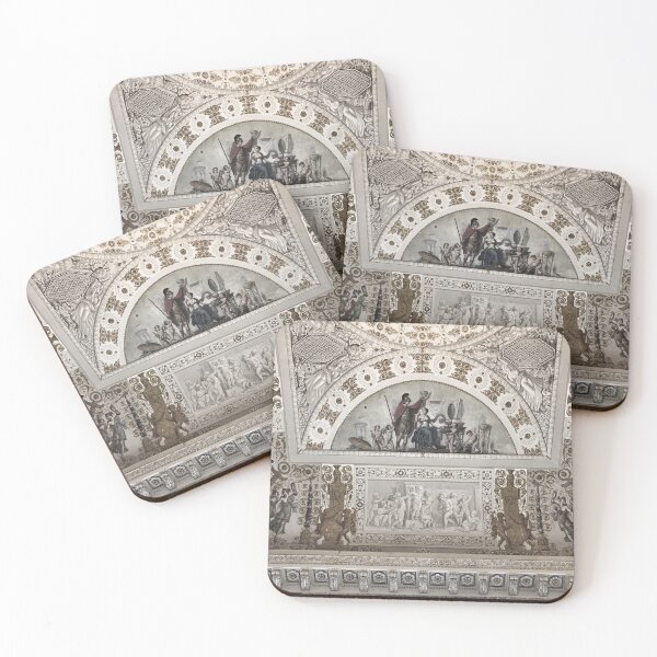 Item preview, Museum fresco gold and white ceiling designed and sold by alinamiryuk.