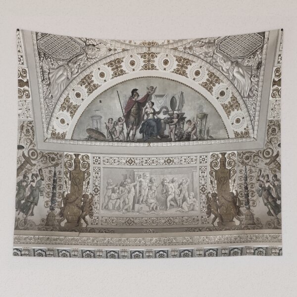 Item preview, Museum fresco gold and white ceiling designed and sold by alinamiryuk.