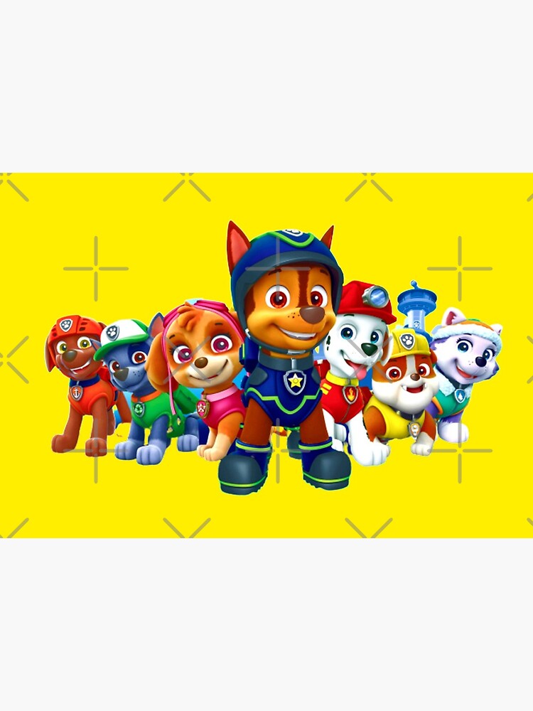Paw Patrol characters team by StefaniaAlina