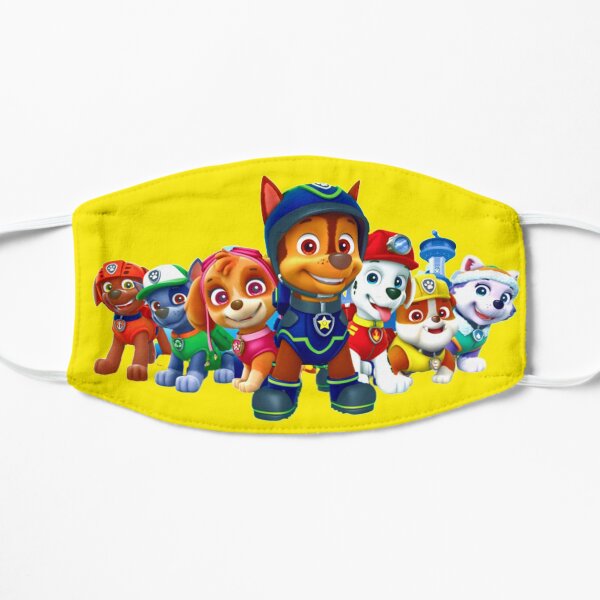Paw Patrol characters team Flat Mask