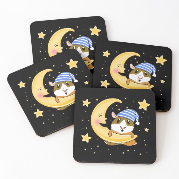 Item preview, A Guinea Pig Hanging On The Moon designed and sold by Paulina Vanlife.