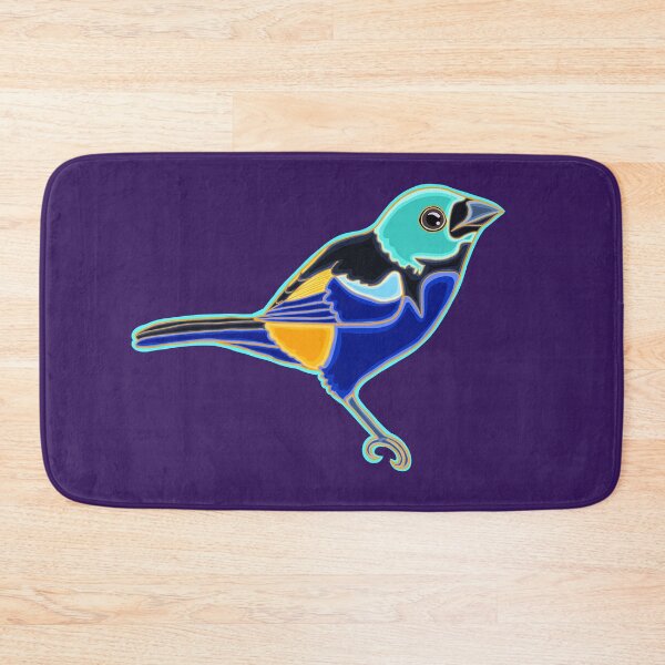 Item preview, Vibrant Seven Colored Tanager designed and sold by RaisedCrests.