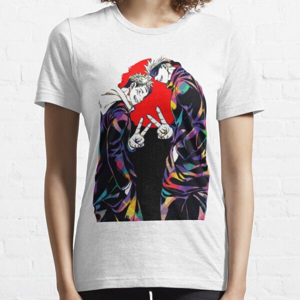 jujutsu kaisen anime kawaii sukuna gojo satoru T-shirt essentiel