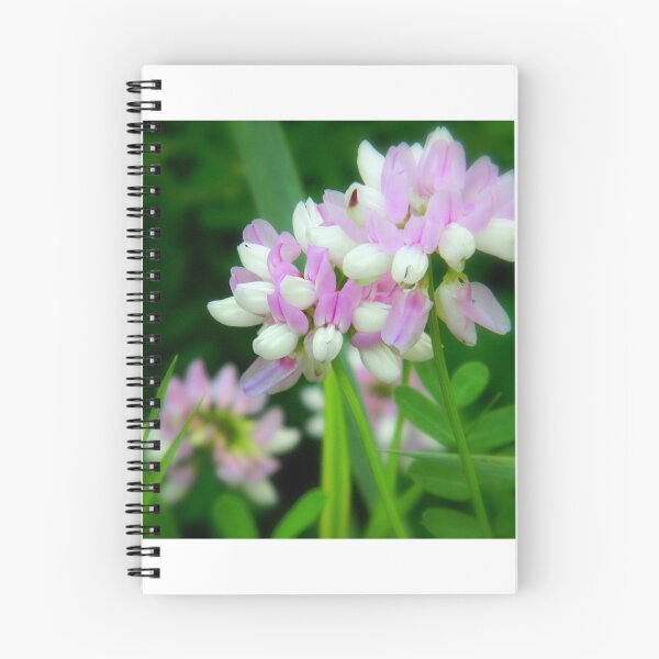 Item preview, Crown Vetch in pink designed and sold by Elfriede Fulda.