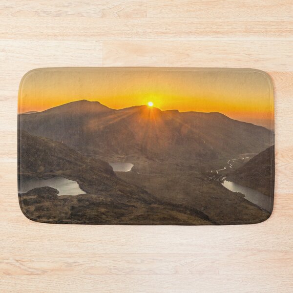 Item preview, Panoramic sunset from the summit of Tryfan designed and sold by LluniauDafyddEm.