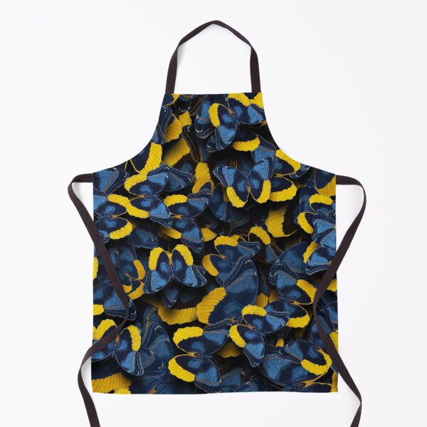 Item preview, Butterflies Allover Print # 6 Jeans-Blue Yellow designed and sold by Susanne Margarete Lutz.