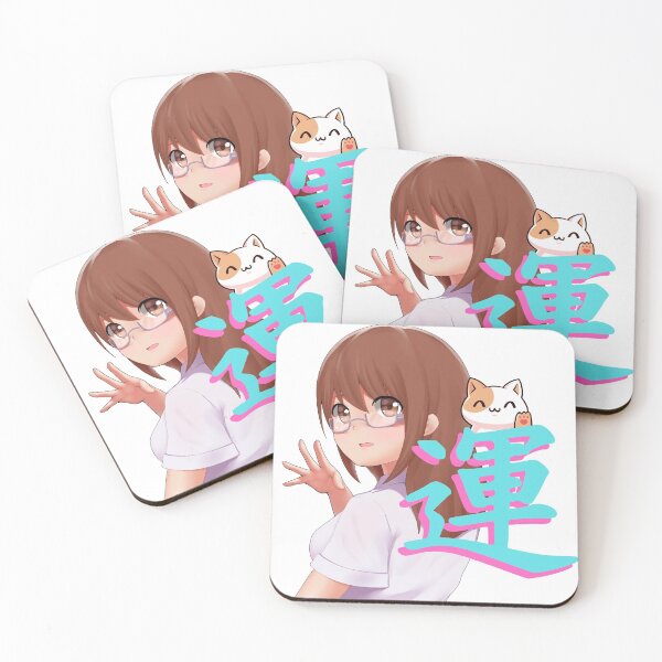 Item preview, Good Luck Anime Girl designed and sold by PABERPRESS.