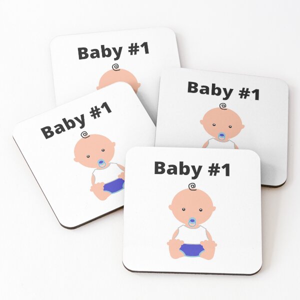 Item preview, Baby number 1 - Blue designed and sold by gloriasd14.